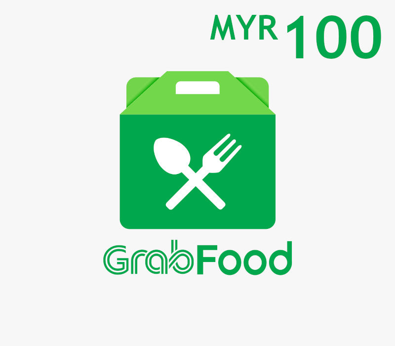 Grab Food MYR 100 Gift Card MY