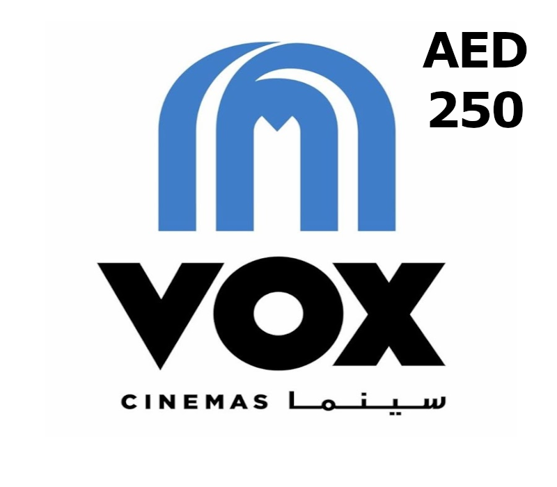 Vox Cinema AED 250 Gift Card AE