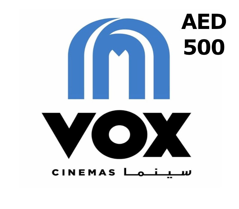 Vox Cinema AED 500 Gift Card AE