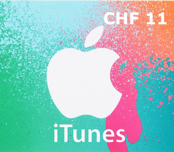 iTunes 11 CHF Card CH