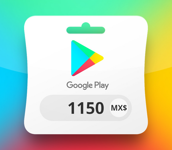 Google Play MXN 1150 Gift Card MX