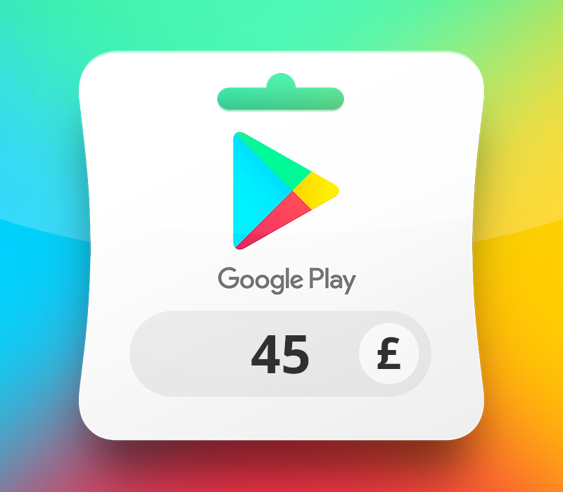 Google Play GBP 45 Gift Card