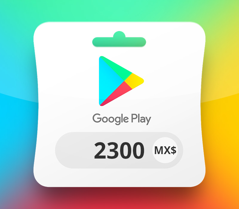 Google Play MXN 2300 Gift Card MX