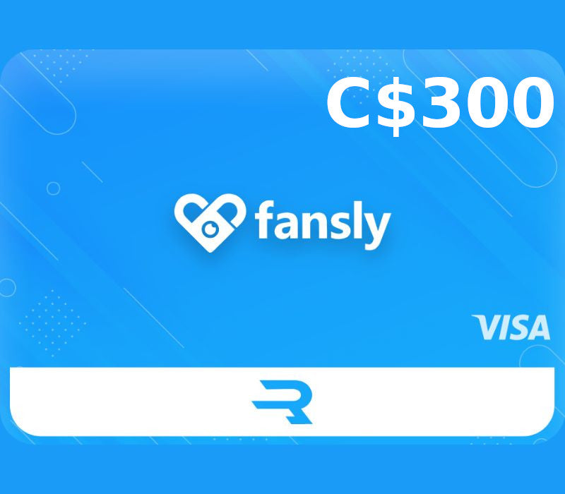 Rewarble Fansly C$300 Gift Card