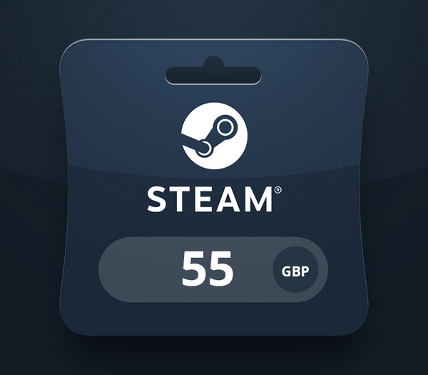 Steam Gift Card GBP 55 UK Activation Code