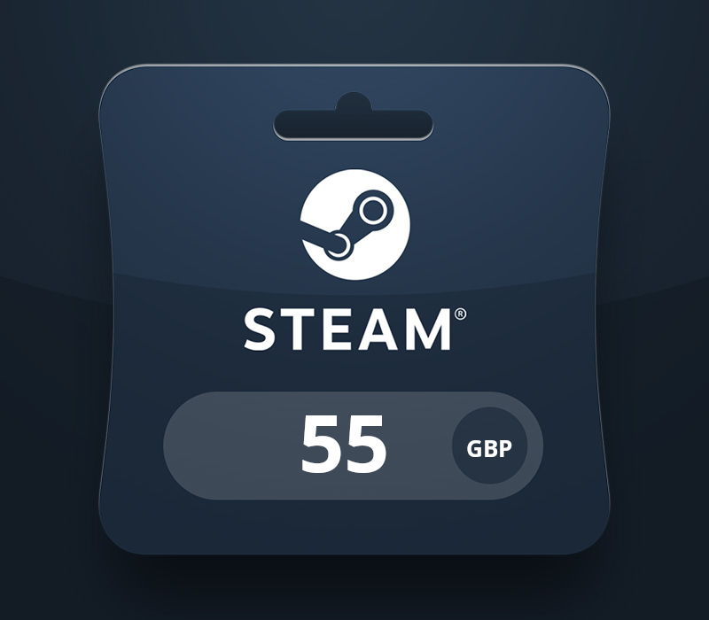 Steam Gift Card GBP 55 UK Activation Code