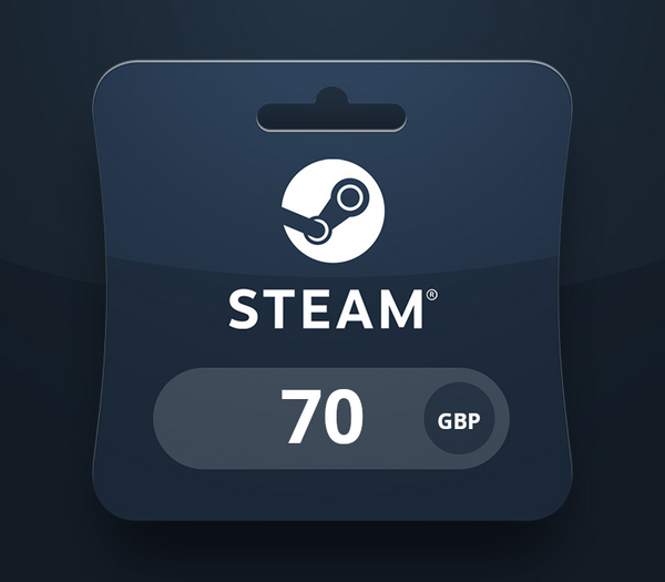 Steam Gift Card GBP 70 UK Activation Code