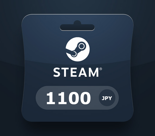 Steam Gift Card JPY 1100 JP Activation Code