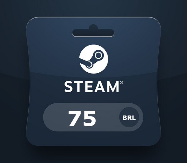 Steam Gift Card BRL 75 BR Activation Code