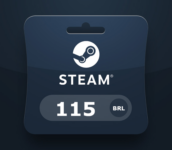 Steam Gift Card BRL 115 BR Activation Code