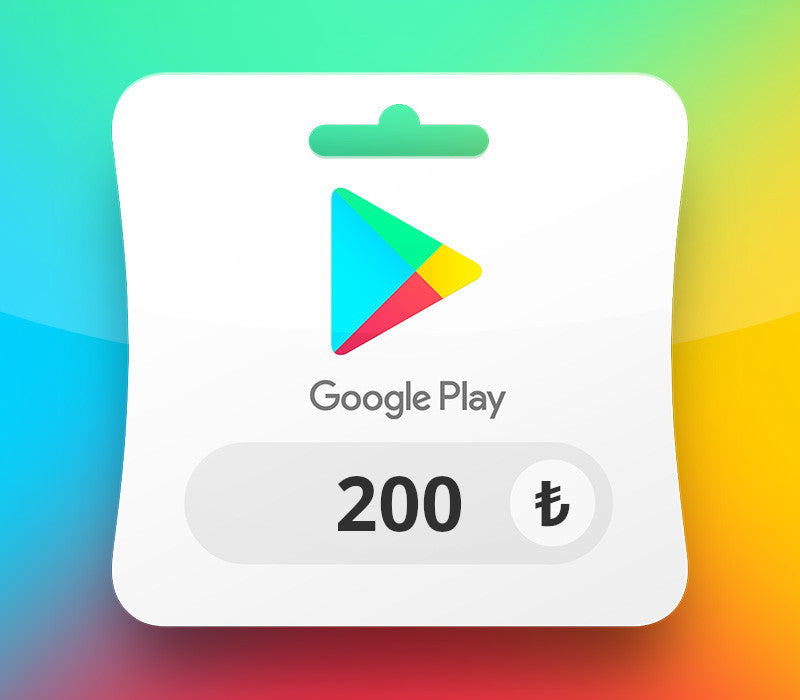 Google Play TRY 200 Gift Card TR
