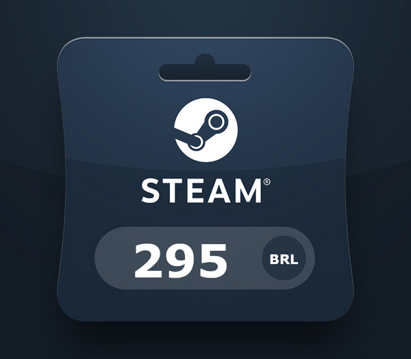 Steam Gift Card BRL 295 BR Activation Code