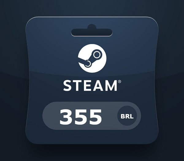 Steam Gift Card BRL 355 BR Activation Code
