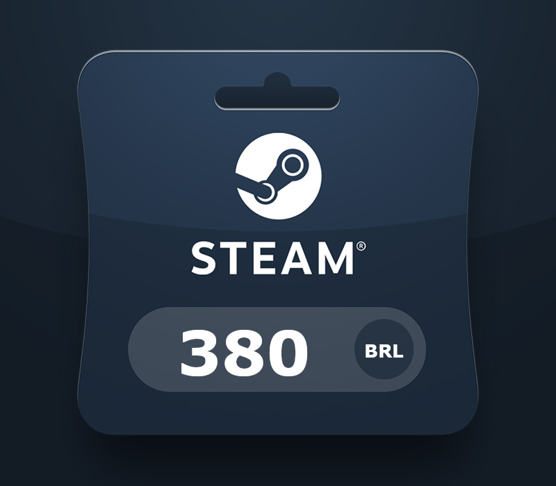 Steam Gift Card BRL 380 BR Activation Code