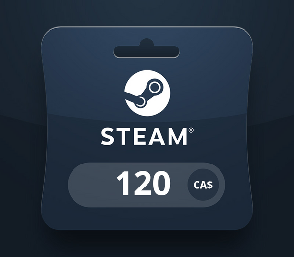 Steam Gift Card CAD 120 CA Activation Code