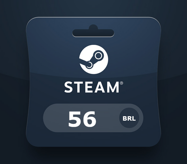 Steam Gift Card BRL 56 BR Activation Code