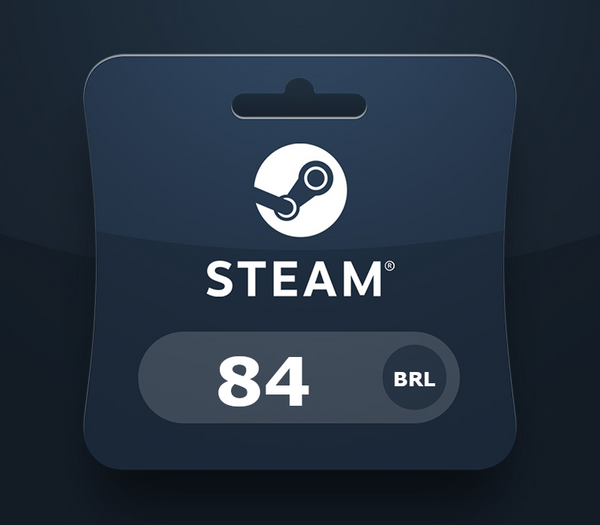 Steam Gift Card BRL 84 BR Activation Code