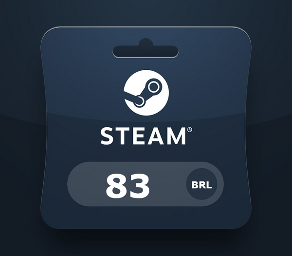 Steam Gift Card BRL 83 BR Activation Code