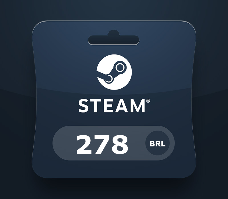 Steam Gift Card BRL 278 BR Activation Code