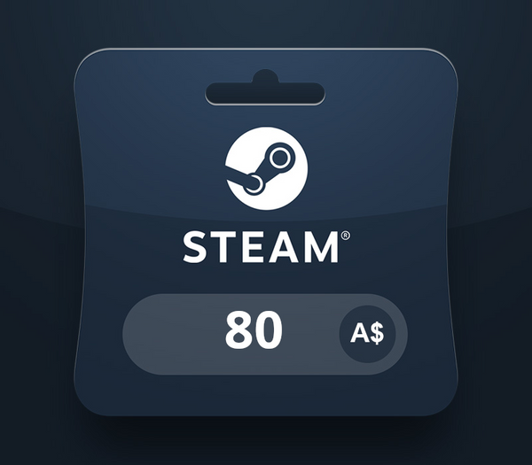 Steam Gift Card AUD 80 AU Activation Code