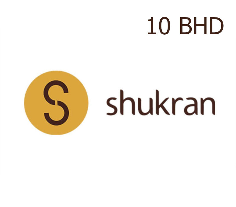 Shukran BHD 10 Gift Card BH