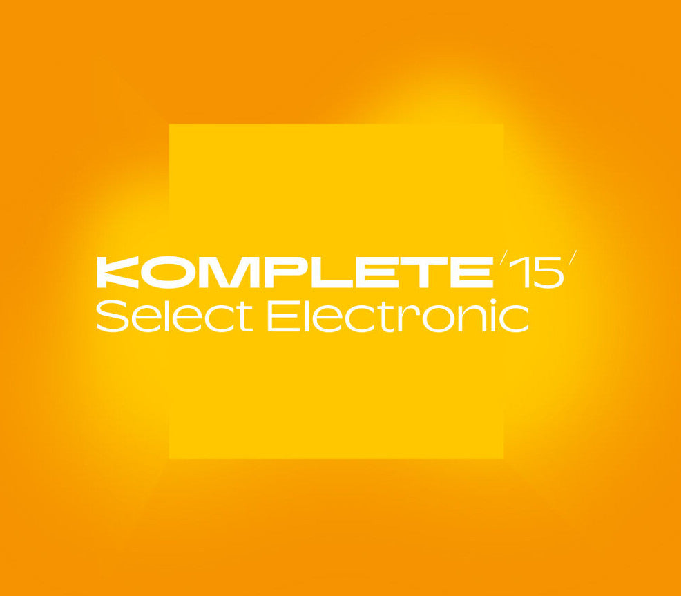 Native Instruments Complete 15 Select Electronic PC/MAC