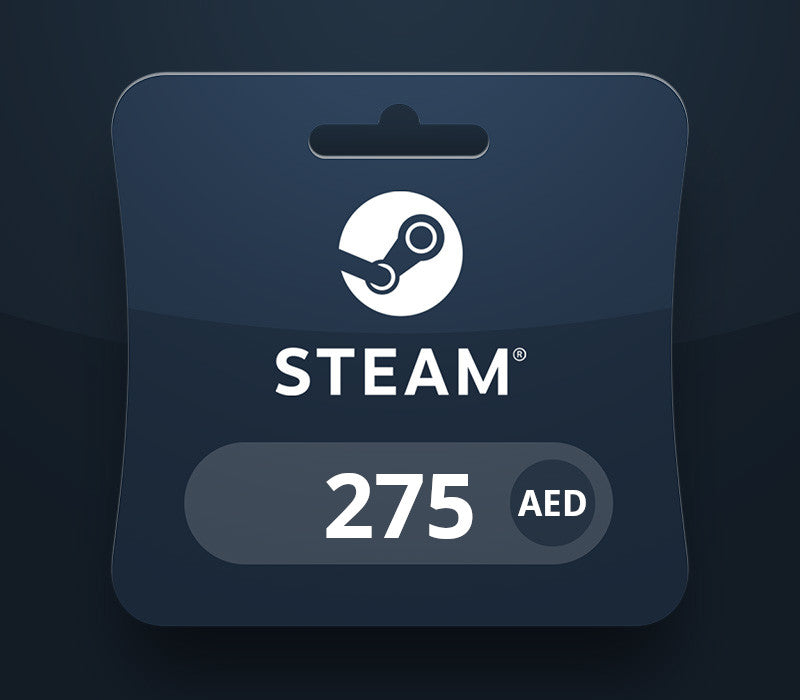 Steam Wallet AED 275 Gift Card AE