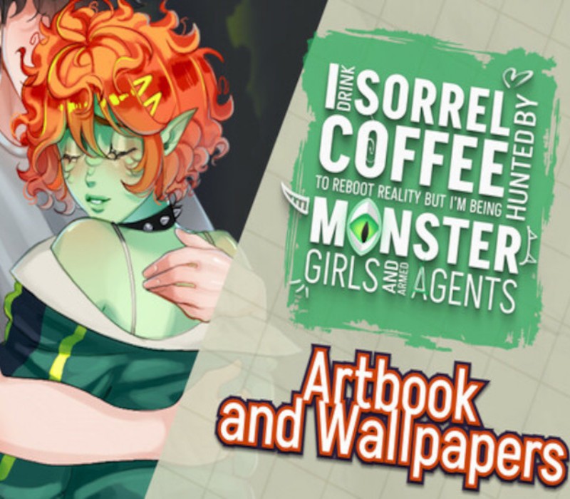 I drink Sorrel Coffee to reboot reality, but I'm being hunted by Monster Girls and armed agents - Artbook and Wallpapers DLC
