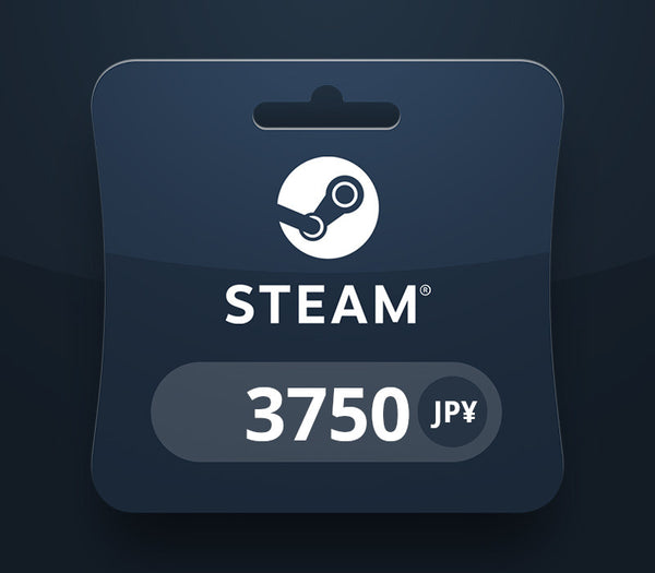 Steam Wallet JPY 3750 Gift Card JP