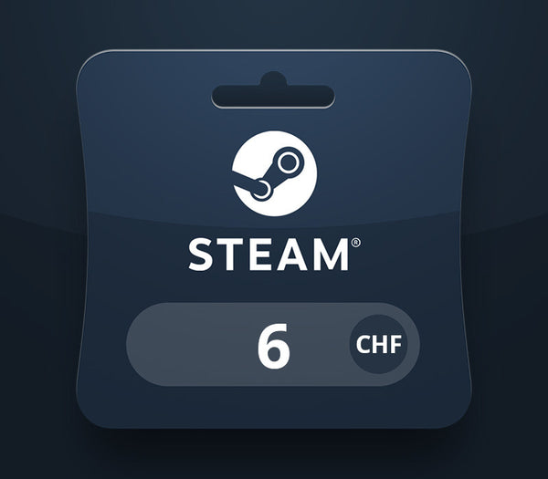 Steam Wallet CHF 6 Gift Card CH