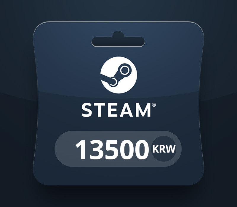 Steam Wallet KRW 13500 Gift Card KR