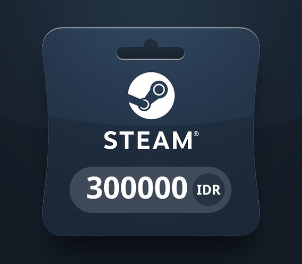 Steam Wallet IDR 300000 Gift Card ID