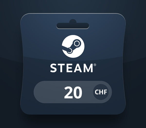 Steam Wallet CHF 20 Gift Card CH