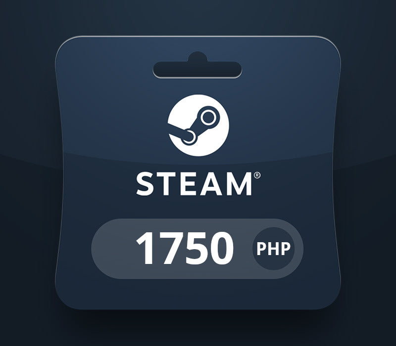 Steam Wallet PHP 1750 Gift Card PH