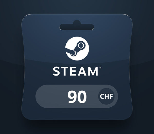 Steam Wallet CHF 90 Gift Card CH