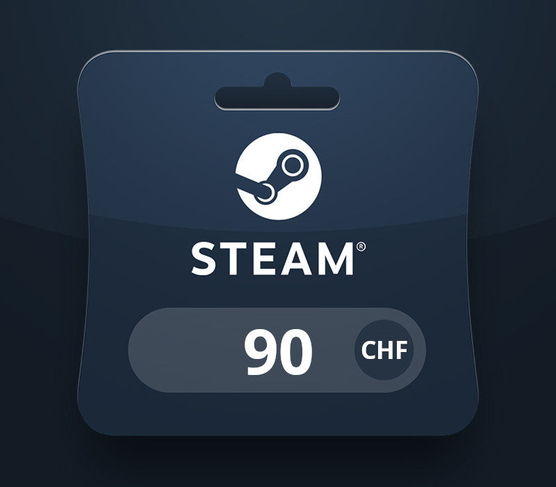 Steam Wallet CHF 90 Gift Card CH