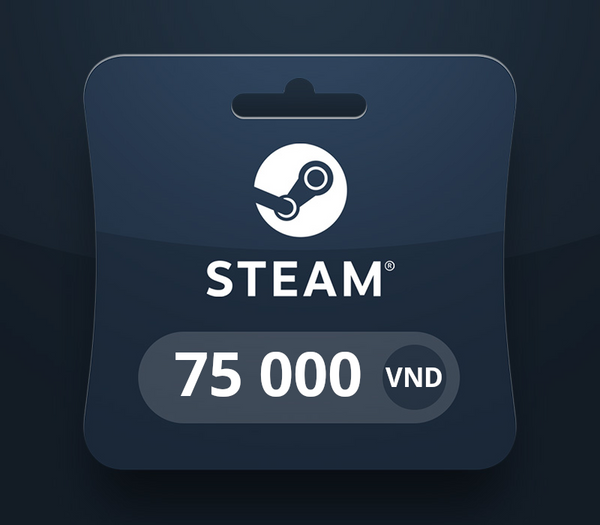 Steam Wallet VND 75 000 Gift Card