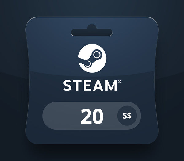 Steam Wallet SGD 20 Gift Card SG
