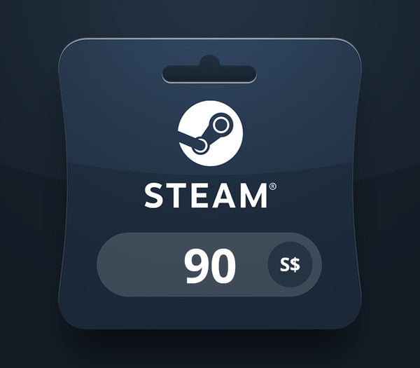Steam Wallet SGD 90 Gift Card SG