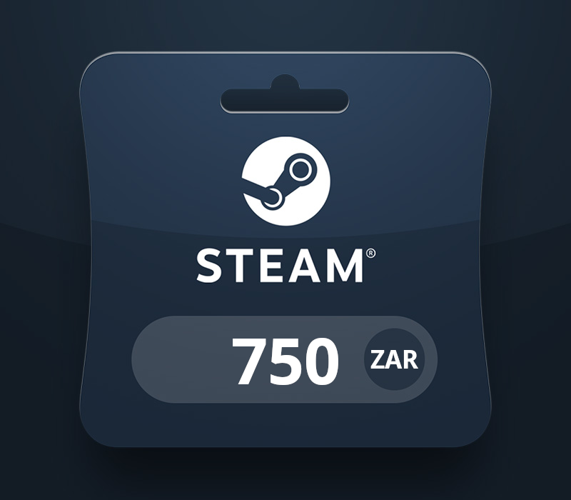 Steam Wallet ZAR 750 Gift Card ZA