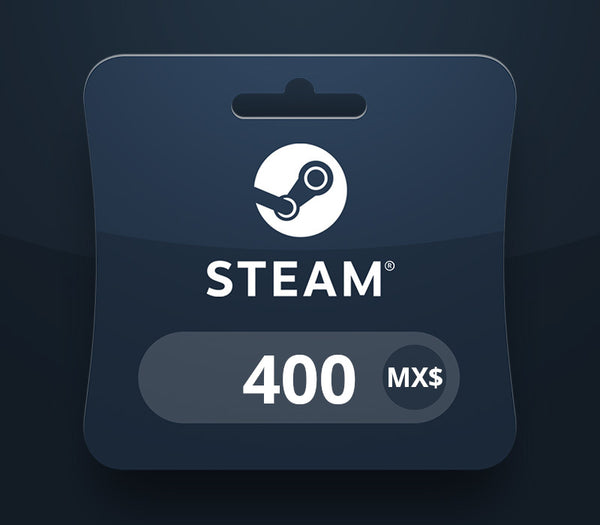 Steam Wallet MXN 400 Gift Card