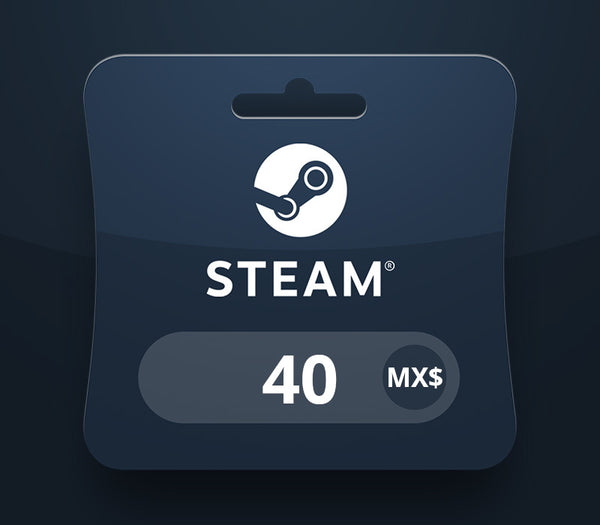 Steam Wallet MXN 40 Gift Card