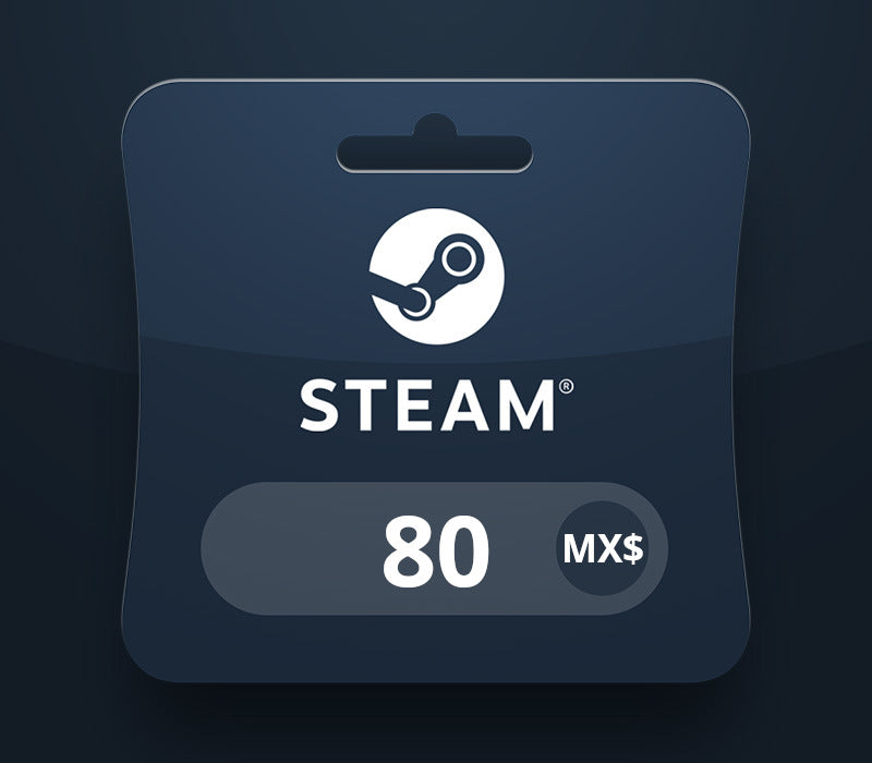 Steam Wallet MXN 80 Gift Card MX
