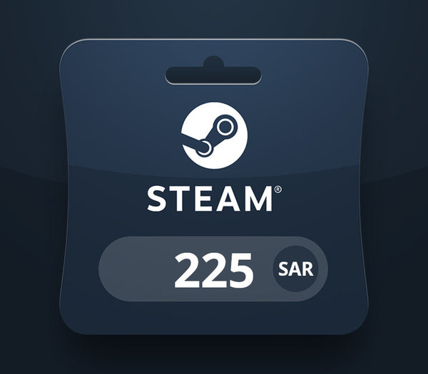 Steam Wallet SAR 225 Gift Card SA