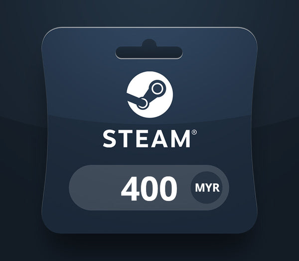 Steam Wallet MYR 400 Gift Card MY
