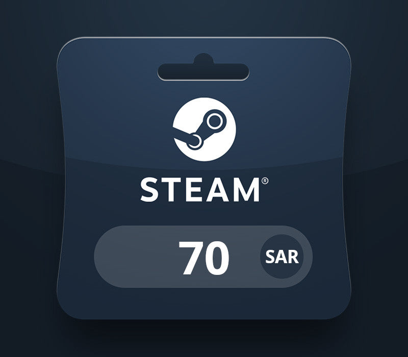 Steam Wallet SAR 70 Gift Card