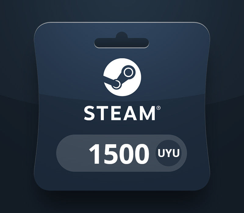 Steam Wallet UYU 1500 Gift Card UY