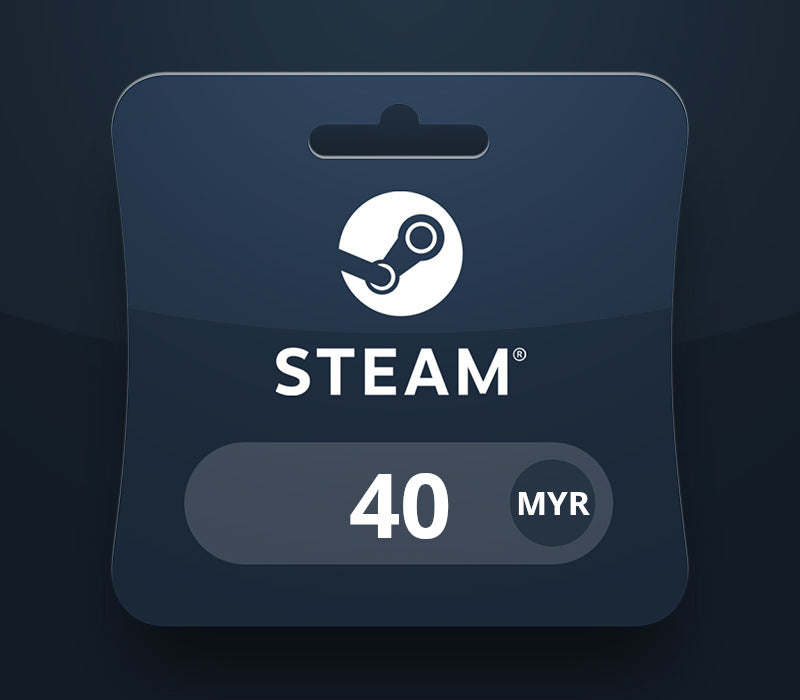 Steam Wallet MYR 40 Gift Card MY