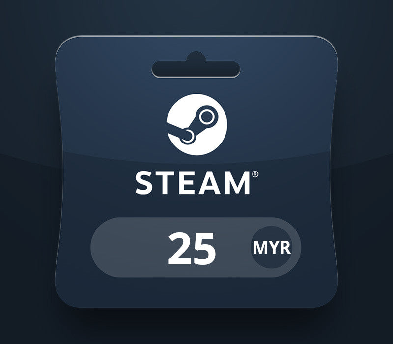 Steam Wallet MYR 25 Gift Card MY