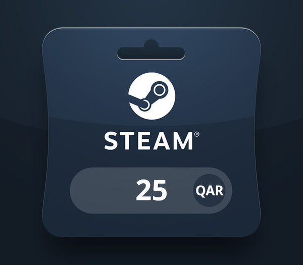 Steam Wallet QAR 25 Gift Card QA